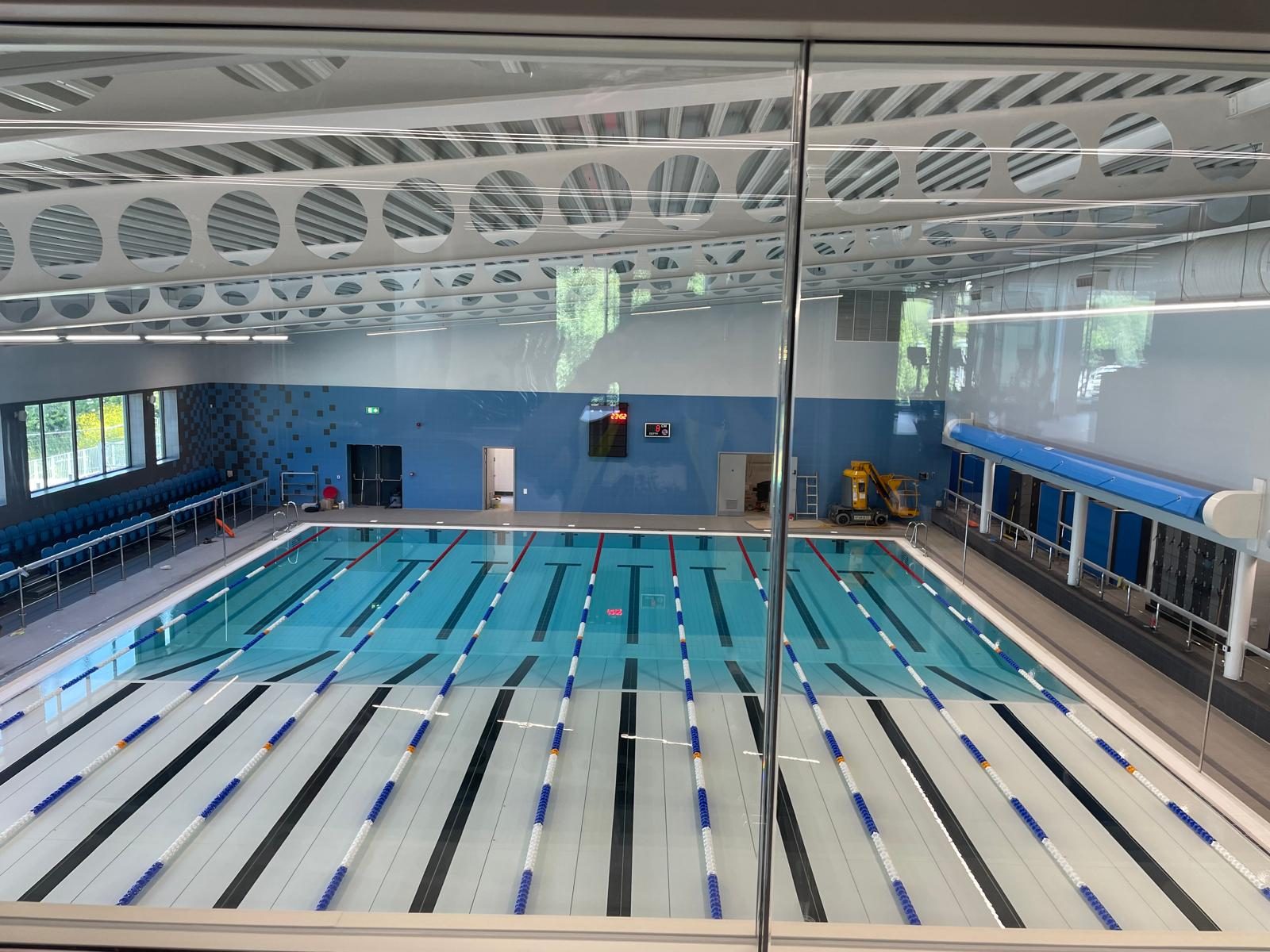 Pool hall, Tarka Leisure Centre — Tarka Leisure Centre, JLG Construction Services